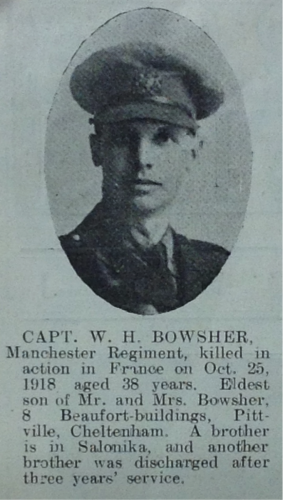 BOWSHER William Henry