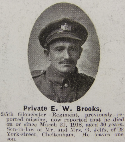 BROOKS Ernest Walter