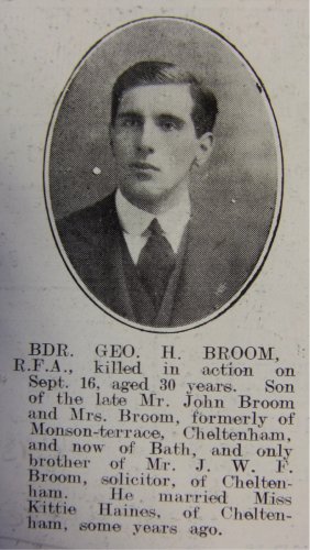 BROOM George Herbert