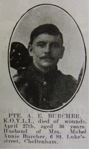 BURCHER Albert Edward