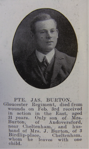 BURTON James Augustus