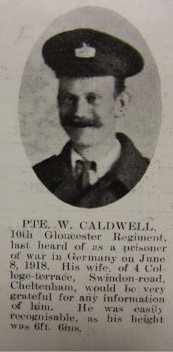 CALDWELL William John Robert