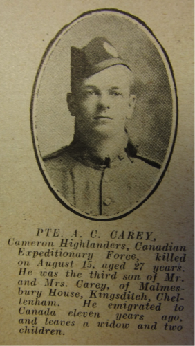 CAREY Alfred Charles