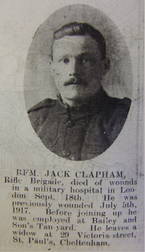 CLAPHAM John 'Jack' Charles