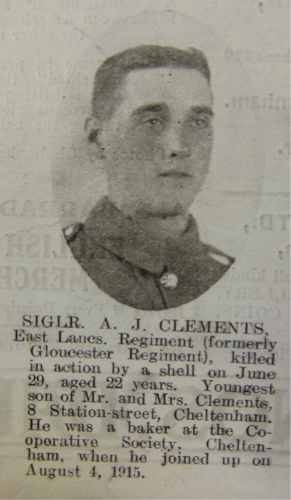 CLEMENTS Arthur John