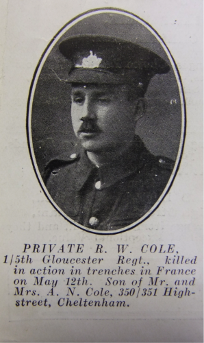 COLE Reginald William