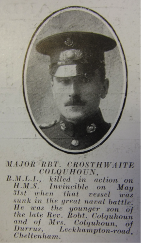 COLQUHOUN Robert Crosthwaite
