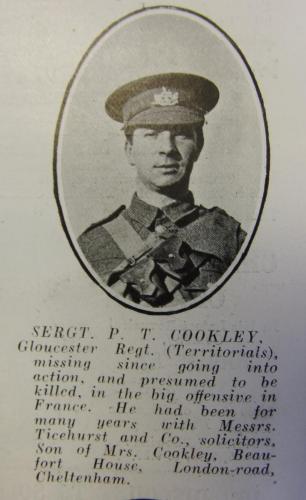 COOKLEY Percy Talbot