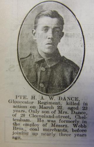 DANCE Henry Albert W