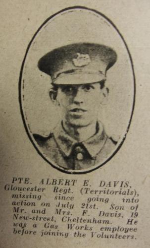 DAVIS Albert Ernest