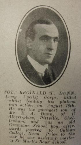 DUNN Reginald Theodore