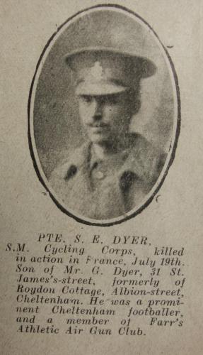 DYER Sydney Ernest