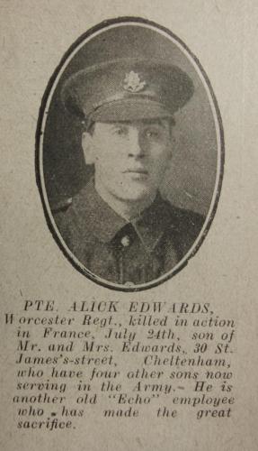 EDWARDS Alexander Gordon