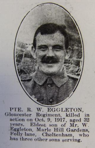 EGGLETON Raymond William