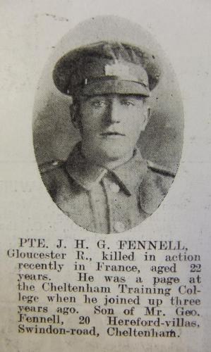 FENNELL James Harold Gilbert