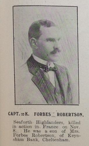FORBES-ROBERTSON Kenneth