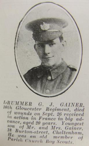 GAINER Gilbert James