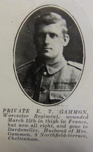GAMMON Edward Thomas