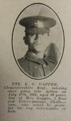 GAPPER Edward George