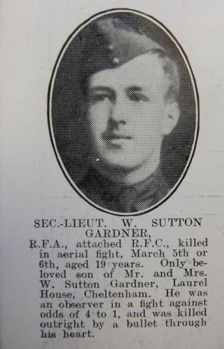 GARDNER William Sutton