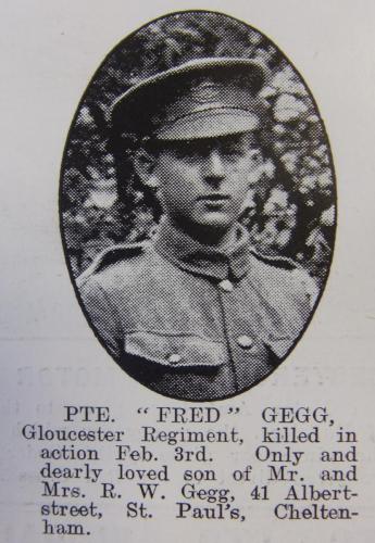 GEGG Frederick Robert