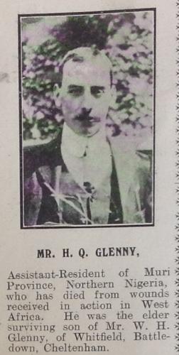 GLENNY Henry Quinn