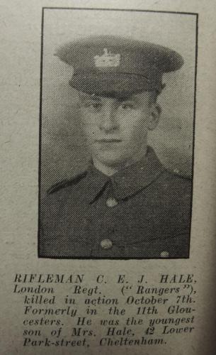 HALE Charles Ernest John