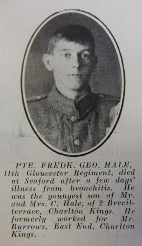 HALE Frederick George