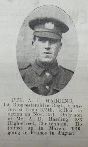 HARDING Alfred Edwin