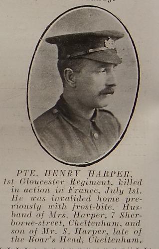 HARPER Henry Guy William