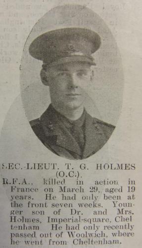 HOLMES Thomas Gerald