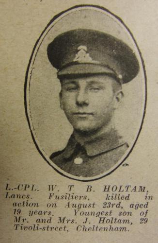 HOLTHAM William Thomas benjamin