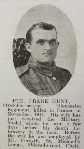 HUNT Frank