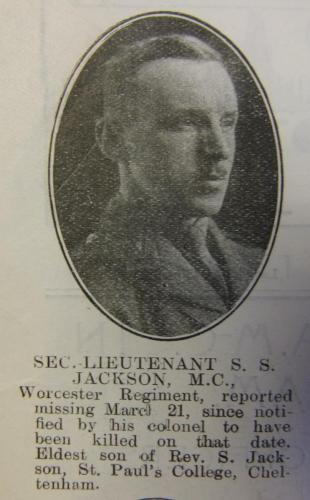 JACKSON Stewart Spiers