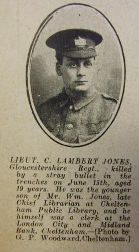 JONES Charles lambert