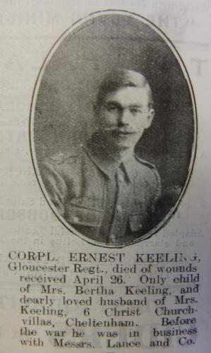 KEELING Ernest