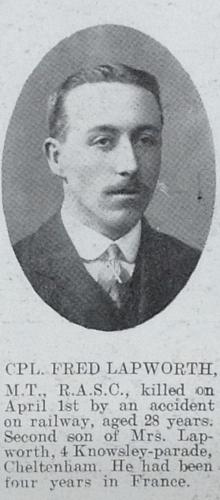 LAPWORTH Frederick