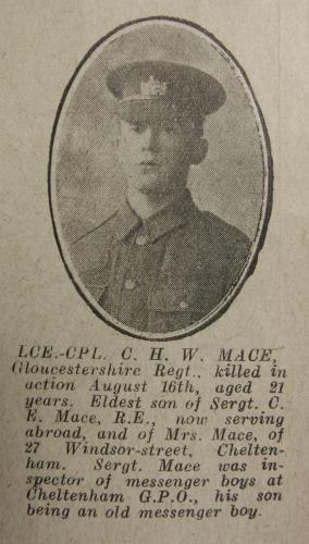 MACE Charle henry William