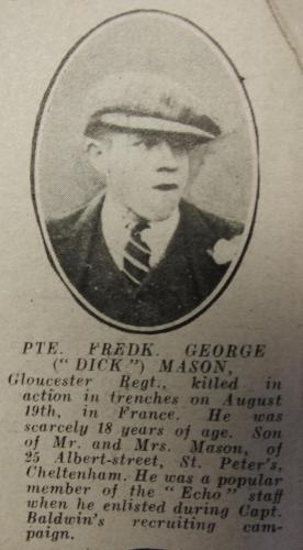 MASON Frederick George