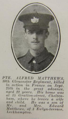 MATTHEWS Alfred