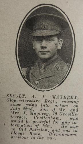 MAYBREY Arthur james