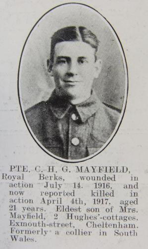 MAYFIELD Charles Henry