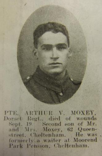 MOXEY Arthur Vincent Edward