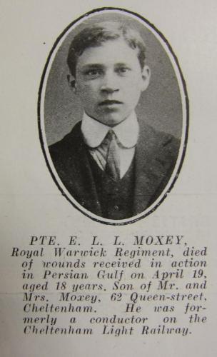 MOXEY Ernest Lancelot
