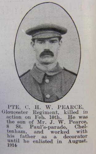 PEARCE Charles Henry WIlliam