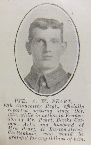 PEART William Arthur