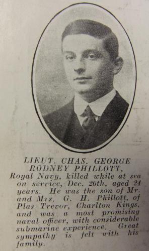PHILLOTT Charles george Rodney