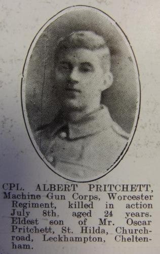 PRITCHETT Albert Oscar
