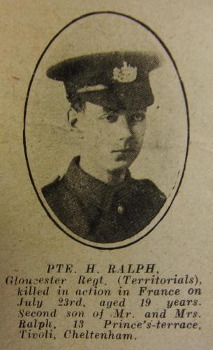 RALPH Hubert William