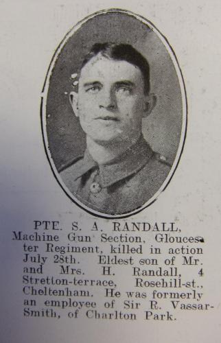 RANDALL Sidney Albert